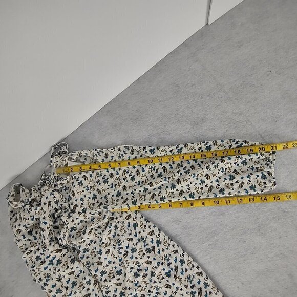 Old Navy Women's Long Sleeve Cold Shoulder Floral Pattern Lined Dress Size SP - Picture 10 of 13